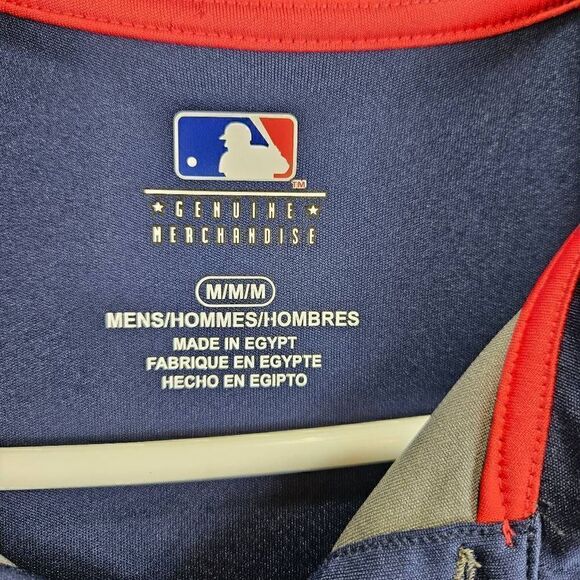 Minnesota Twins Shirt Mens Medium Blue Genuine Merchandise MLB Baseball Polo - Picture 3 of 8